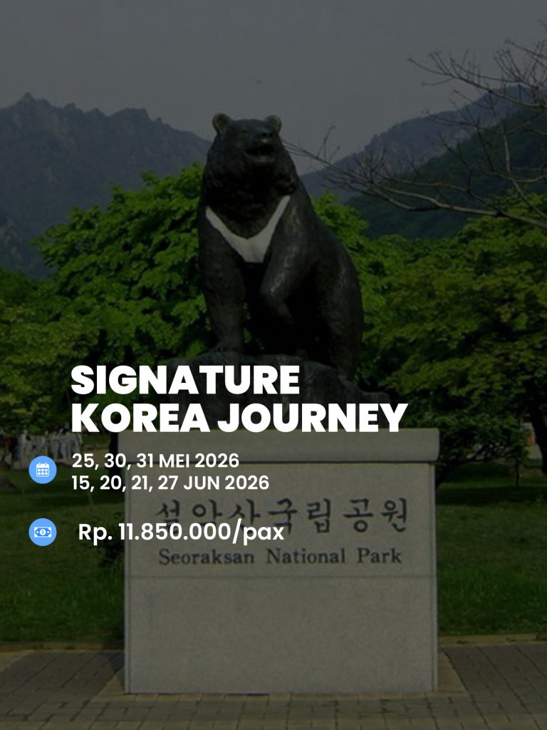 signature korea dengan Lucce Journey